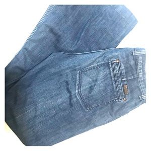 7FAM Georgia Wide-Leg Flare Jean